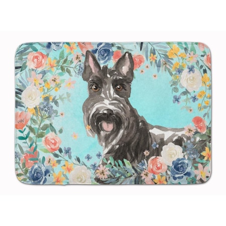 Carolines Treasures Scottish Terrier Machine Washable Memory Foam Mat CK3412RUG